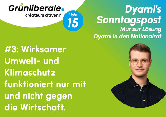 Wirksamer Umwelt- und Klimaschutz funktioniert nur mit und nicht gegen die Wirtschaft